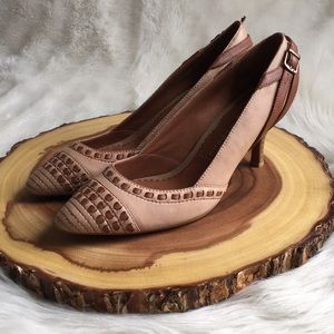 Jeffrey Campbell leather pumps LIKE NEW